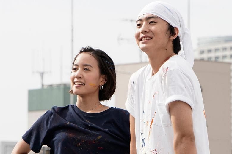 Tokyo Love Story 2020, starring Shizuka Ishibashi (far left) and Kentaro Ito (left).