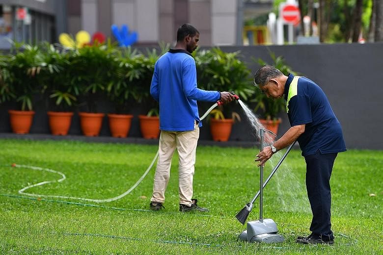 The progressive wage model, introduced in 2012, is a sectoral minimum wage scheme tied to productivity improvements and has been implemented in the cleaning, security and landscape businesses. It now covers 80,000 workers or 15 per cent of those at t
