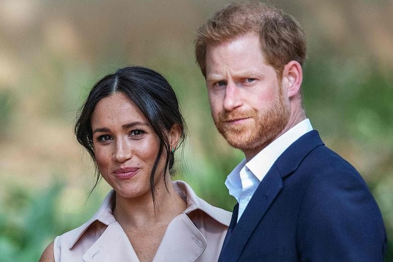 Britain's Prince Harry and his wife Meghan Markle in a 2019 file photo. A British newspaper group last month won a ruling to amend its defence against a claim by Markle for breach of privacy and copyright.