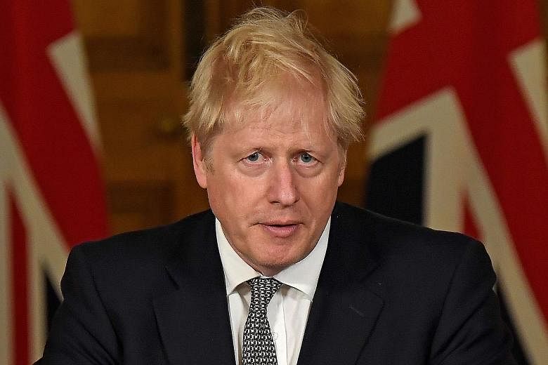 British Prime Minister Boris Johnson said the lockdown, which starts on Thursday, will last at least a month.