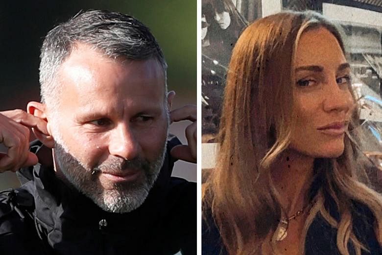 Wales boss Ryan Giggs and girlfriend Kate Greville have dated on and off since 2017.