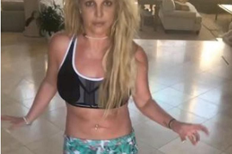Pop singer Britney Spears said in an Instagram video posted on Monday that she is the happiest she has ever been.