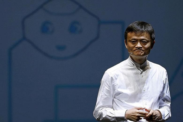 Billionaire Jack Ma's recent criticism of regulators stifling innovation could have provoked Chinese regulators, observers say. PHOTO: REUTERS