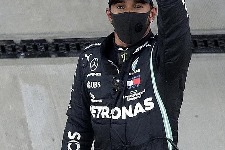There's a place past "great" called "singular", which is where Lewis Hamilton wants to be. PHOTO: AGENCE FRANCE-PRESSE
