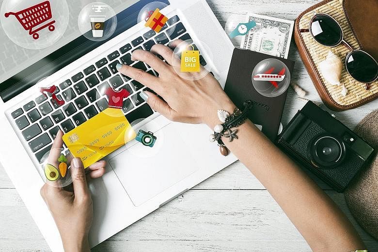 Excluding travel, Singapore's Internet economy grew 20 per cent to US$7.6 billion. Its e-commerce sector is the new leader, swelling by 87 per cent to US$4 billion in gross merchandise value as more people stayed home and made online purchases this y