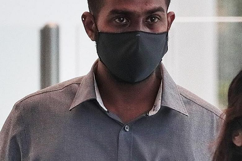 Vengedesh Raj Nainar Nagarajan, 33, has denied allegations of voluntarily causing hurt to get a confession from a Malaysian man in 2017 after he was found with drugs at Woodlands Checkpoint.