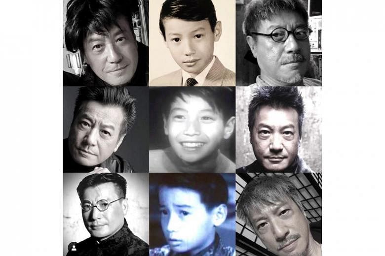 CELEBRATING 73 WITH OLD AND RECENT PHOTOS: Hong Kong veteran actor Shek Sau turned 73 last Saturday and was happy to let fans see how well he has aged. On Sunday, Shek, whose real name is Bill Chan, posted nine photos of himself (above) - from the ti