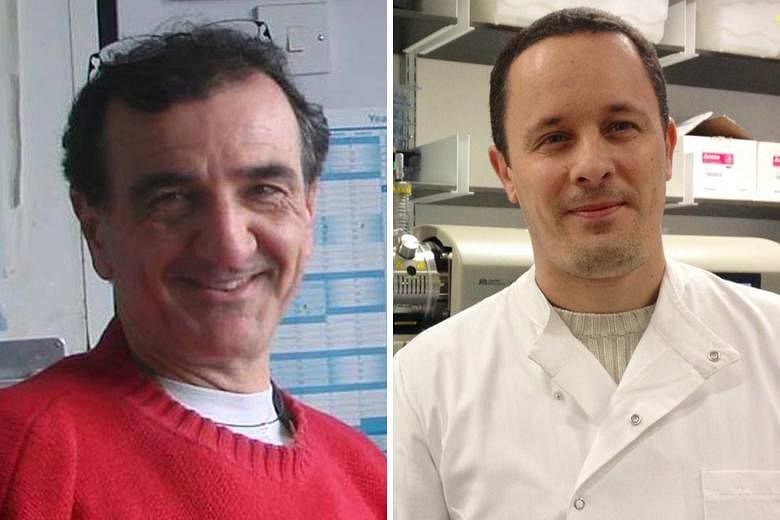 Associate Professor Claudio Nicoletti (left) of the University of Florence in Italy, and Dr David Vauzour, senior research fellow at the University of East Anglia in Britain, are co-leads of the research on faecal matter.