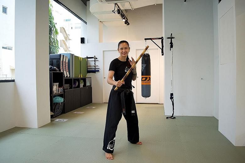 Martial arts instructor Rose Canda started learning kali in 2012. She became an instructor six years later.