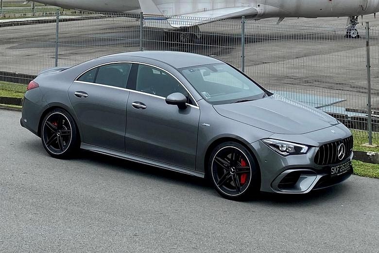 Car review: The Mercedes-AMG CLA 45S is driven by world's most powerful ...