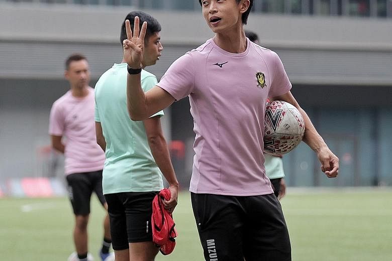 Whatever the outcome today, Tampines coach Gavin Lee, 30, has cemented his reputation as one of Singapore's brightest coaching prospects since taking over the Stags' reins last year.