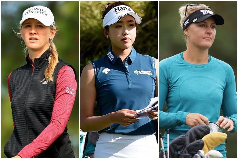 Golf: Jessica Korda, S. Korean Noh and Swede Nordqvist share halfway ...