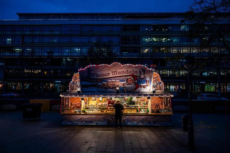 One of a few Christmas stalls allowed to open in Berlin as Germany battles a surge in Covid-19 cases. This strange year has forced us all to look within and recognise anew the unseen; feelings, intuition, emotions, values, beliefs, and our purpose in