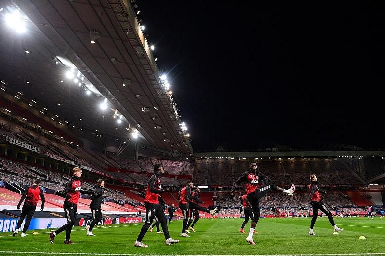 Manchester United face Leipzig knowing a draw would be enough to earn them a spot in the last 16 of the Champions League. United won 5-0 in October's reverse fixture.