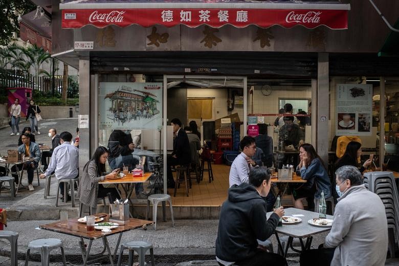 Hong Kong to ban dining in restaurants from 6pm Carrie Lam warns