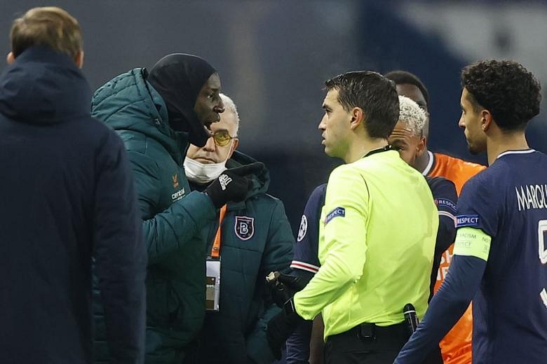 Football: Champions League Game Between PSG And Basaksehir Suspended ...