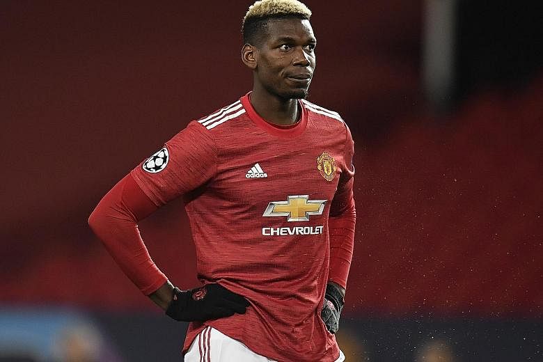 Paul Pogba has started just half of Manchester United's 10 Premier League games this season.