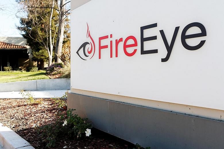FireEye's chief executive Kevin Mandia said the attackers were a "nation with top-tier offensive capabilities", and that they made off with sensitive tools used by the company. PHOTO: REUTERS