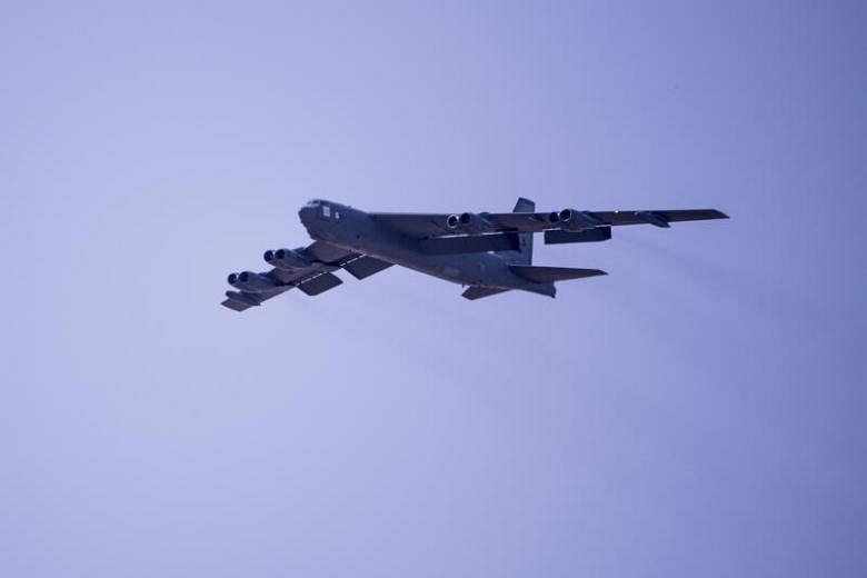 US Flies Two B-52s Over Gulf In Message For Iran | The Straits Times