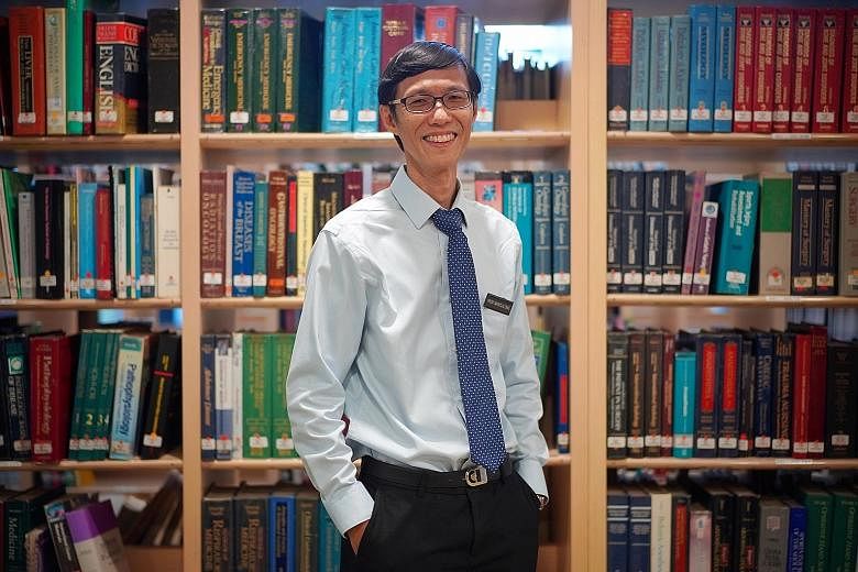 Professor Marcus Ong tapped data science and simulation modelling to help cushion the impact of Covid-19 on the health system. ST PHOTO: JASON QUAH