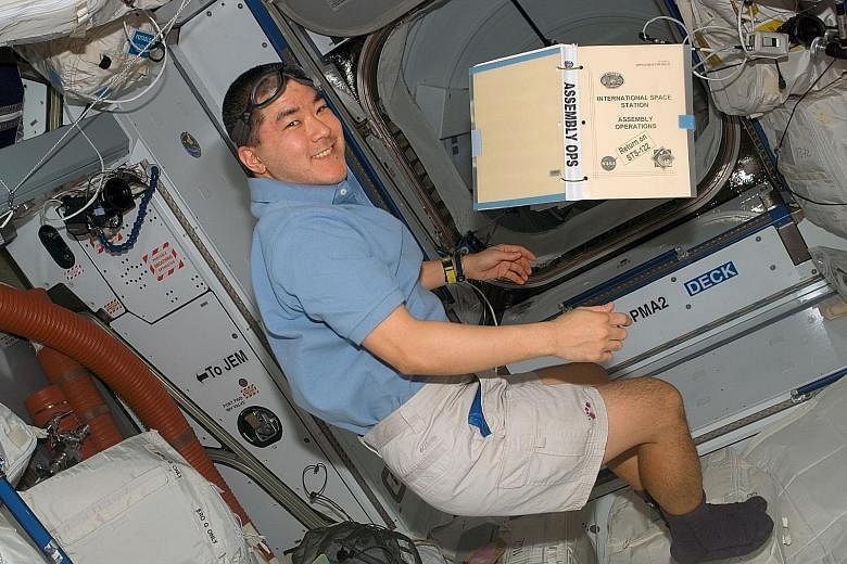 Former Nasa astronaut Daniel Tani said one major takeaway from his time in space was the ability to step back and see the bigger picture. PHOTO: NASA/DAN TANI