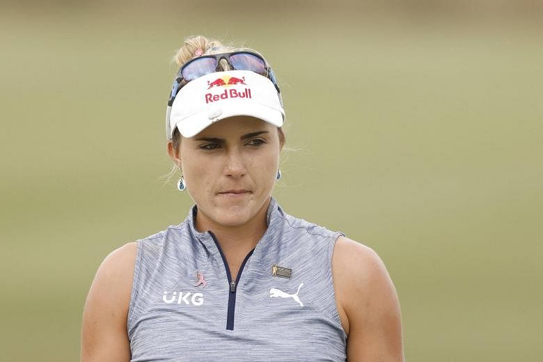 Golf Former Champ Lexi Thompson Leads Lpga Tour Championship The