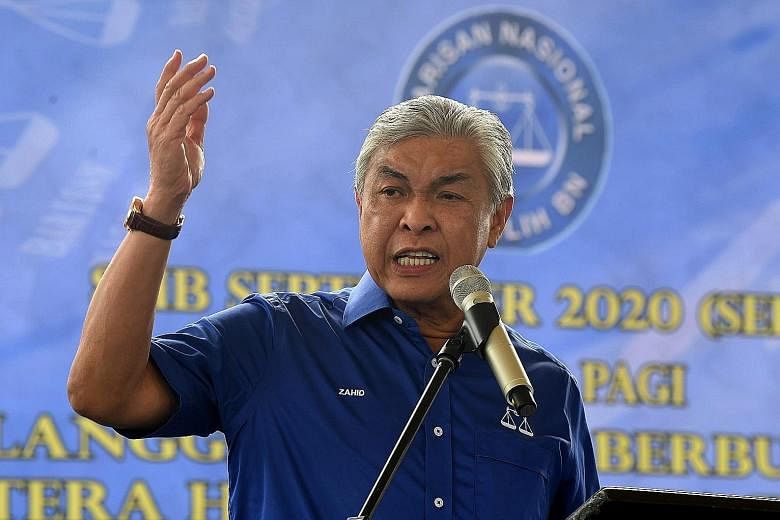 Malaysia's former defence minister Ahmad Zahid Hamidi said the contractor's failure to deliver the ships was highlighted after his tenure.