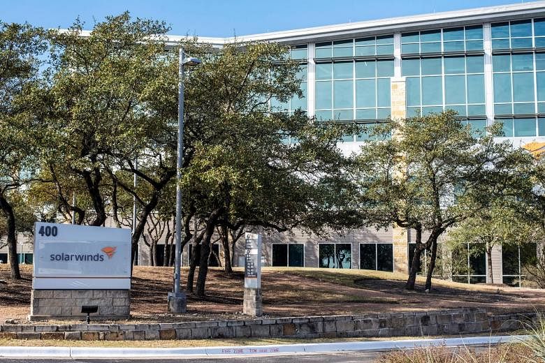 The SolarWinds headquarters in Austin, Texas. Organisations in Singapore that use SolarWinds tools are not out of the woods yet. The hackers could be playing a waiting game.