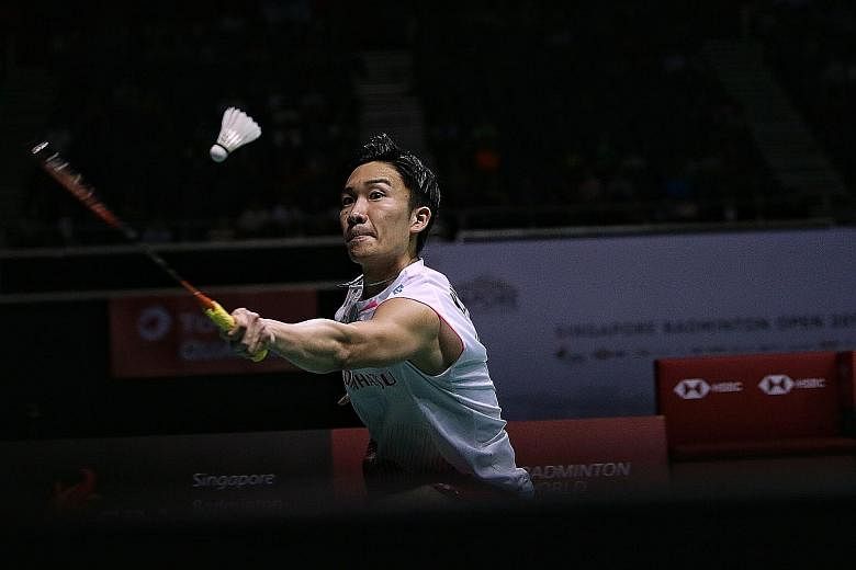 Japan's world No. 1 Kento Momota, Singapore Open winner last year, could be back next year to defend his title.