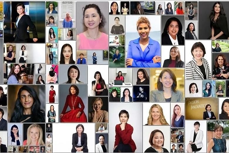The inaugural Singapore 100 Women in Tech list recognises outstanding individuals who have made significant contributions to the country's technology sector. PHOTO: INFOCOMM MEDIA DEVELOPMENT AUTHORITY