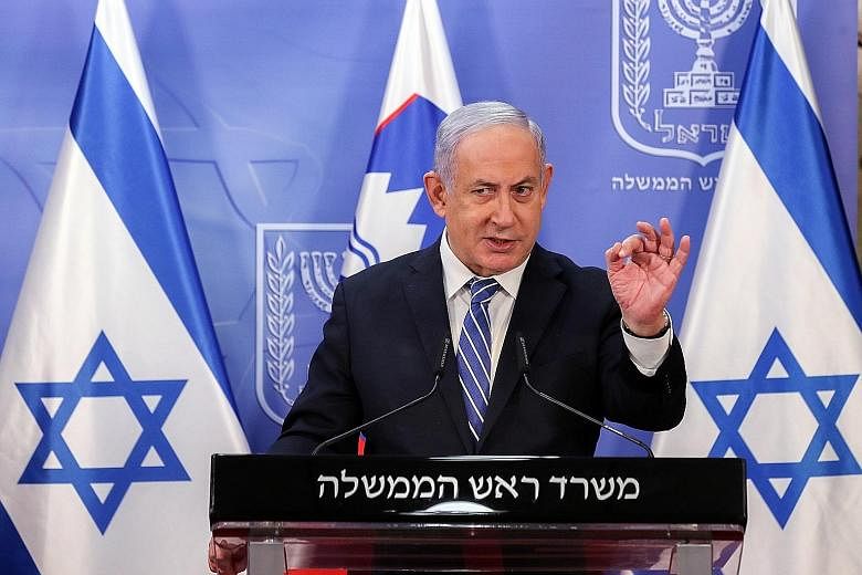 In Israel, Prime Minister Benjamin Netanyahu (left) is looking to hang on to power in the nation's fourth ballot in two years. In Iran, President Hassan Rouhani (right) is nearing the end of his two terms and the presidential election that will take 