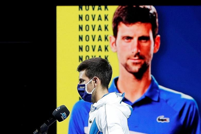 Novak Djokovic says the ATP's new rule means there is a "conflict of interest" with his involvement in the new breakaway Professional Tennis Players Association.