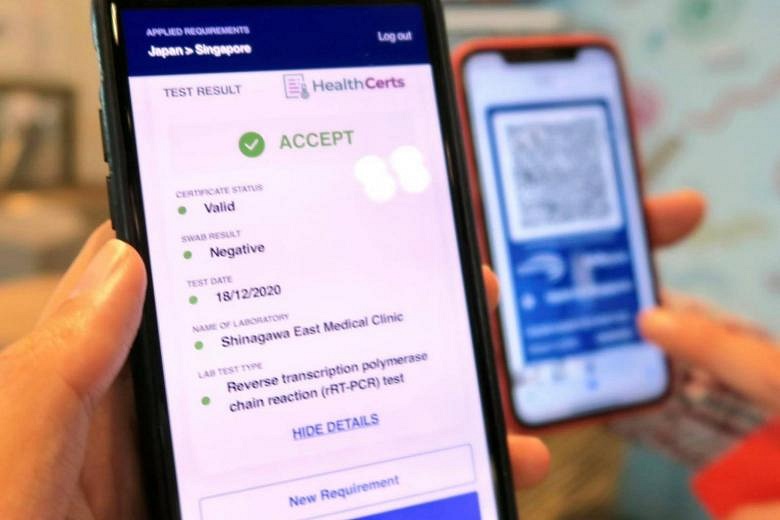 SIA trials new app to verify Covid-19 test results of passengers ...