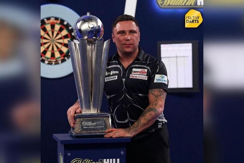 Darts: Former pro rugby player Gerwyn Price keeps his cool to win