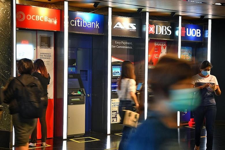 DBS, OCBC Bank and UOB have been maintained at "add" by CGS-CIMB analysts Andrea Choong and Lim Siew Khee. They have a target price of $28.35 for DBS, $12.52 for OCBC and $27.72 for UOB.