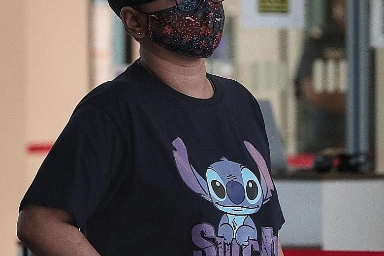 Muhammad Iskandar Ismail, 32, was jailed for two months and four weeks over the abuse and also for giving a false statement to the police. ST PHOTOS: KELVIN CHNG