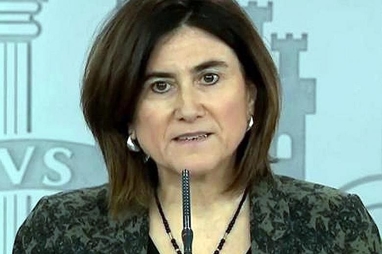 Ms Maria Jose Serra says Spain has found about 60 confirmed cases of the coronavirus variant.