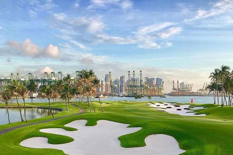 A membership at Sentosa Golf Club (above), which fetched $263,000 in March last year, was priced at $325,000 as at last Tuesday. A hefty hike was similarly seen at the Singapore Island Country Club over the same time period, with membership increasin