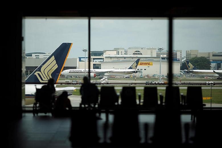 Singapore Airlines said yesterday that it expected its passenger levels by the end of March to be about 25 per cent of its pre-Covid-19 levels, and that it would fly to nearly 45 per cent of its pre-crisis destinations.
