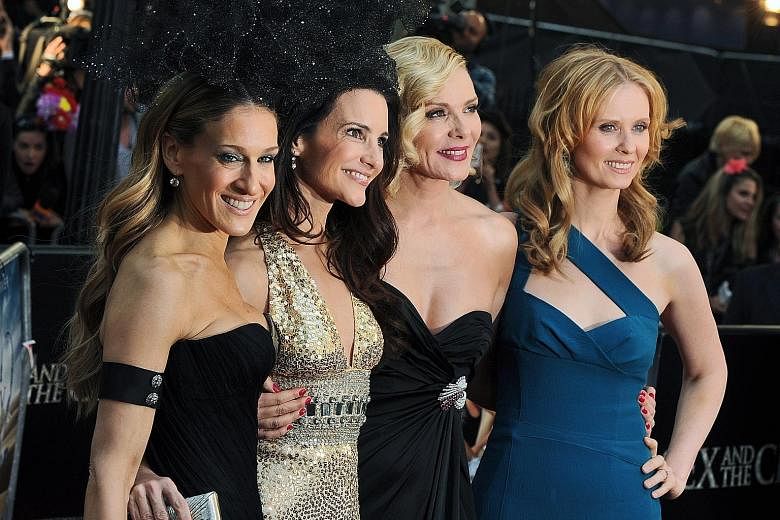 Sex And The City cast (from far left) Sarah Jessica Parker, Kristin Davis, Kim Cattrall and Cynthia Nixon in a 2010 file photo.