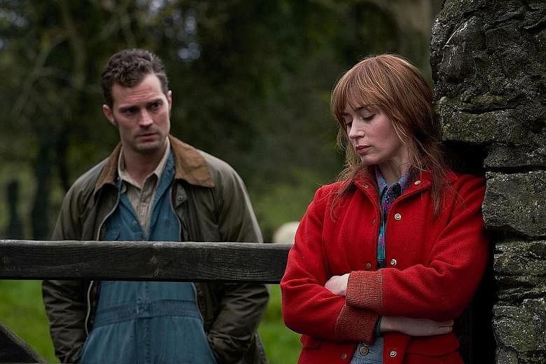 Jamie Dornan and Emily Blunt star in Wild Mountain Thyme.