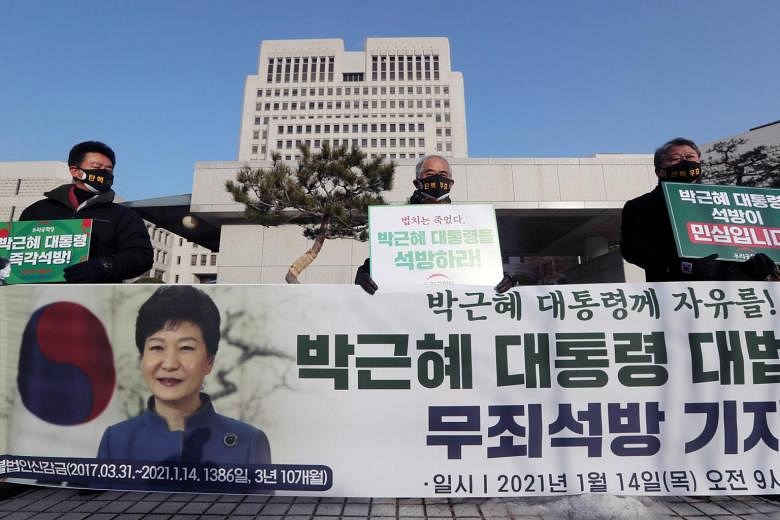 South Korea Court Upholds 20-year Sentence For Ex-president Park Geun ...