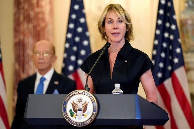 US Ambassador to the United Nations Kelly Craft had been set to land in Taiwan yesterday afternoon, but her trip was cancelled on Tuesday, in a sudden U-turn amid the chaotic final days of the Donald Trump administration. 