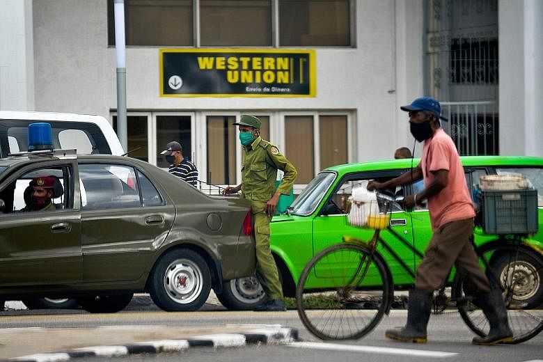 Western Union, a US-based money transfer firm, shut its offices in Havana last November after US sanctions were imposed. The US announced new sanctions on Friday against Cuba's Interior Minister.