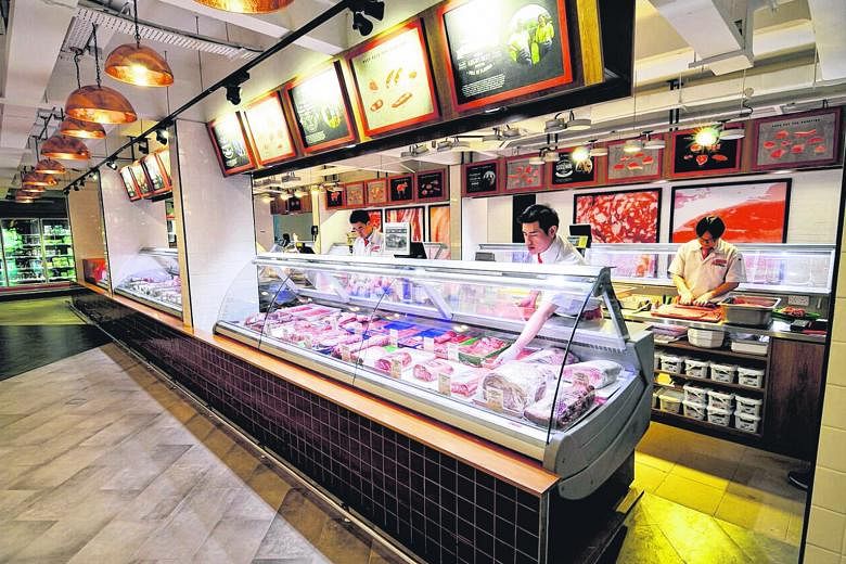 For comforting Swiss produce such as raclette and gruyere cheese, Mr Yves Schmid heads to Huber's Butchery in Dempsey Road.