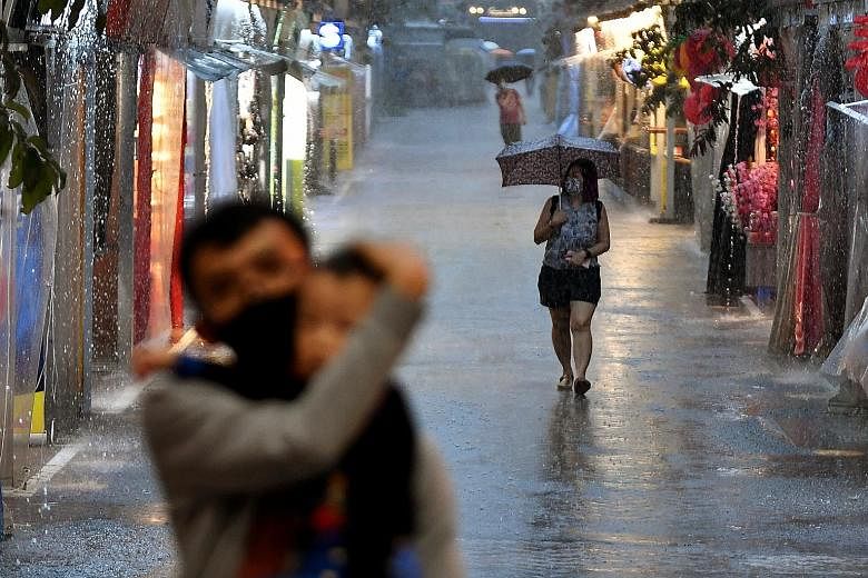 WET, WET, WET:Rainfall of 233.8mm was recorded last June - the wettest June in the last decade. In October, Singapore experienced high frequency of Sumatra squalls which brought heavy rain and gusty winds.