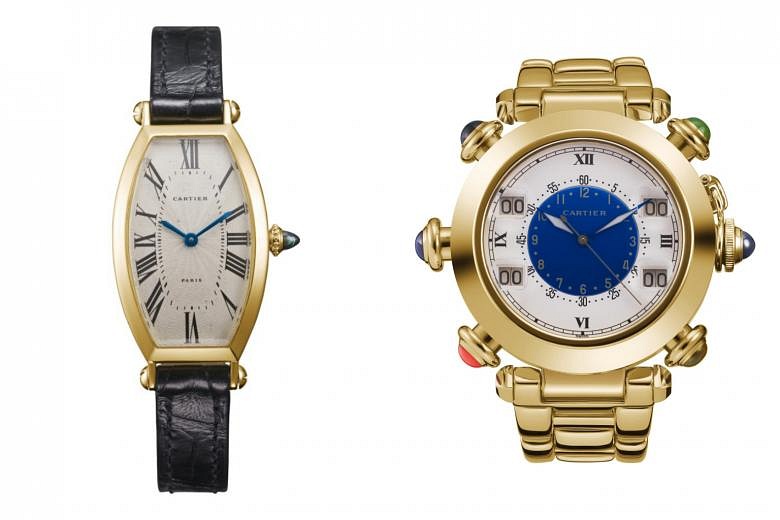 Cartier offers rare vintage watch collection at flagship boutique