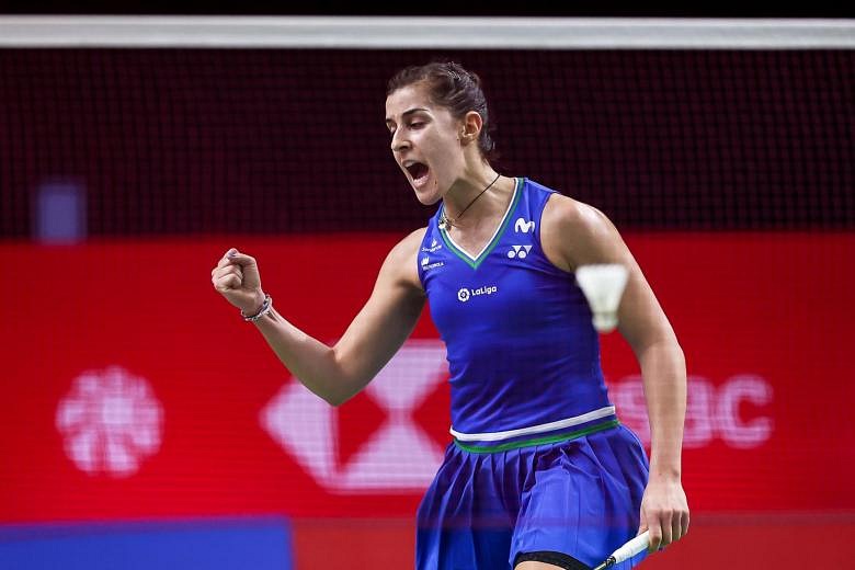 Badminton: Spain's Ex-No. 1 Marin Breezes Into S-finals Of Thailand ...