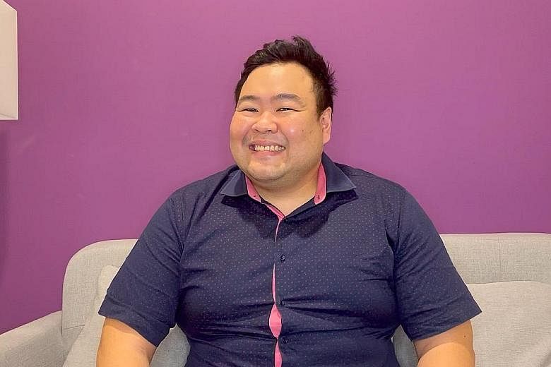 Mr Chua Wei Lun (above), a seller engagement team leader at Lazada.
