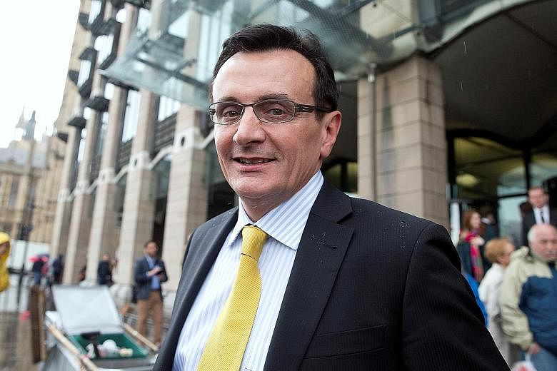 AstraZeneca chief executive Pascal Soriot said on Tuesday that Europe is on track to receive 17 per cent of AstraZeneca's global production next month. PHOTO: REUTERS
